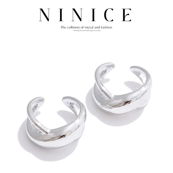 NiNice  316L Stainless Steel Ear Bone Clip with Fashionable Design Personalized Unique Gift New Wholesale