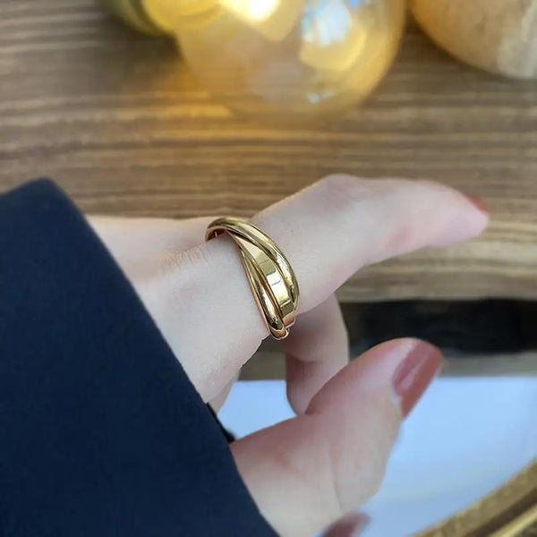 High end ring in Instagram style personalized index finger cool style adjustable opening fashionable design accessory