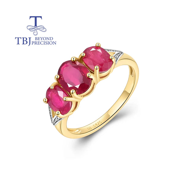 Rare Precious Natural filled Ruby Women's Ring 925 Sterling Silver Elegant exquisite Anniversary & Engagement gift