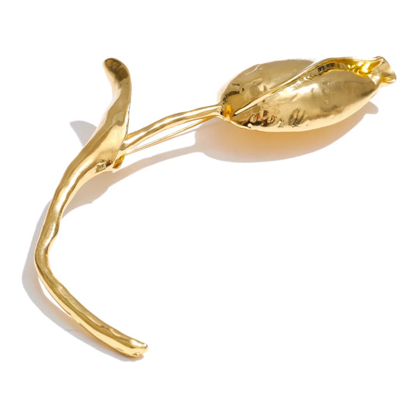 Mchic Brooch Rose Shaped Fashion Design Wedding Sweet Jewelry Accessories Selected Gifts Popular New Wholesale