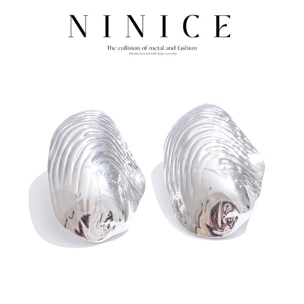 NiNice EarringStainless Steel Waterproof Heavy Industry Fashionable Design Jewelry Accessories Gifts New Wholesale