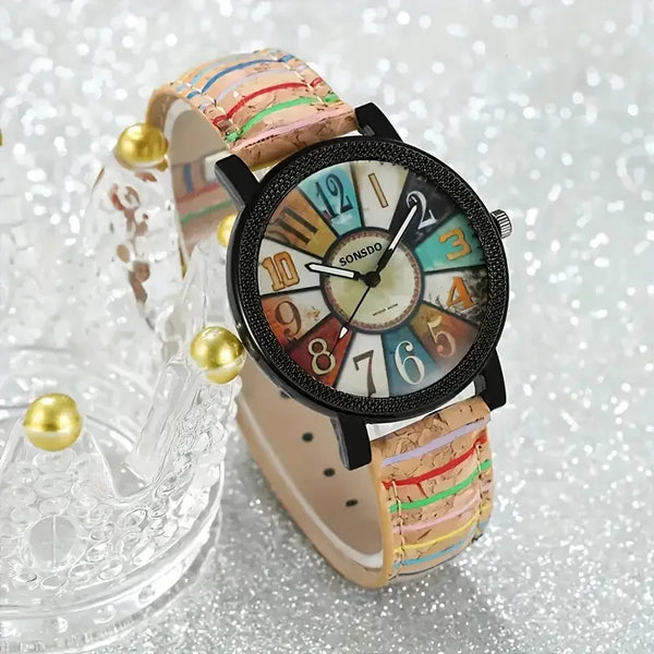 Fashion Lady Hot Sales Watches Casual Leather Simple Women Quartz Watch Sports Ladies Clock Wrist Watches