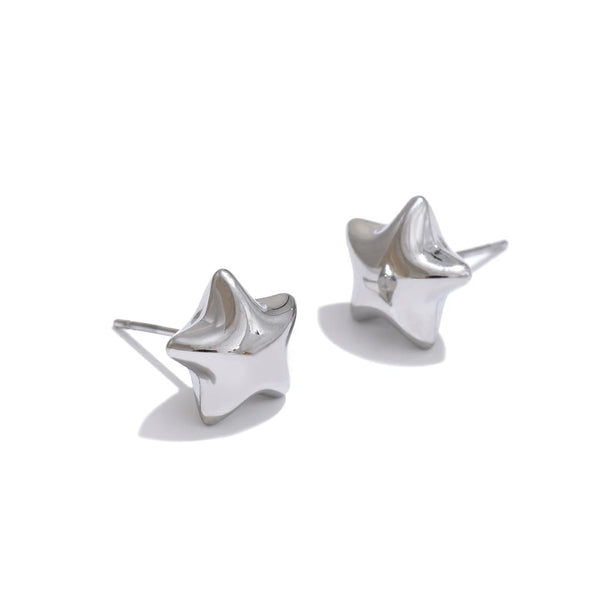NiNice Earrings for Women Star Shaped Stainless Steel Waterproof Design Cute Decoration Gift New Wholesale